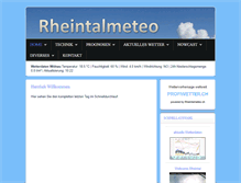 Tablet Screenshot of info.rheintalmeteo.ch